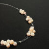 Collar flotante con agrupación de perlas cultivadas - Imagen 2