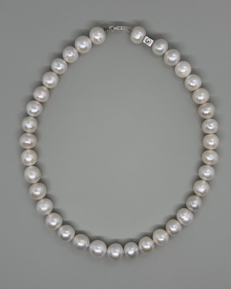 Collar de perlas cultivadas de 12mm