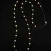 Collar 1 linea polimero sintético y 40 perlas