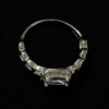 Anillo plata 9.25 con circones centro rectangulo - Imagen 2
