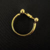Anillo acero talla 7 - Imagen 2