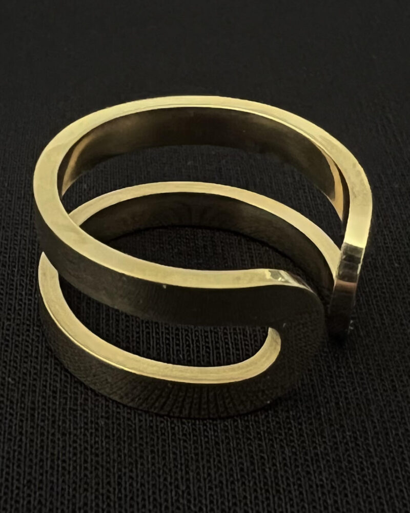Anillo acero talla 7
