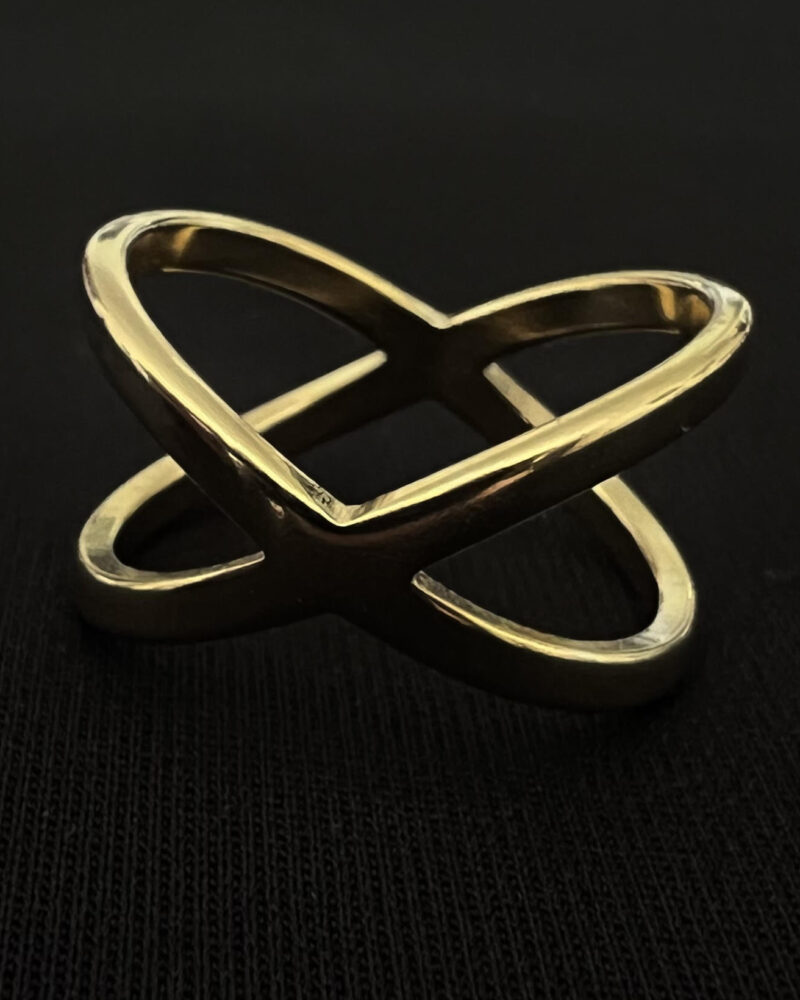Anillo acero talla 8