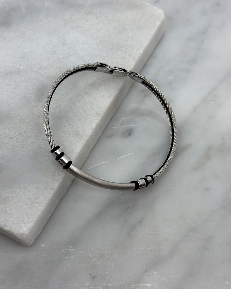 Pulsera de acero para hombre