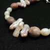 Pulsera con perlas cultivada y piedra jaspe - Imagen 2