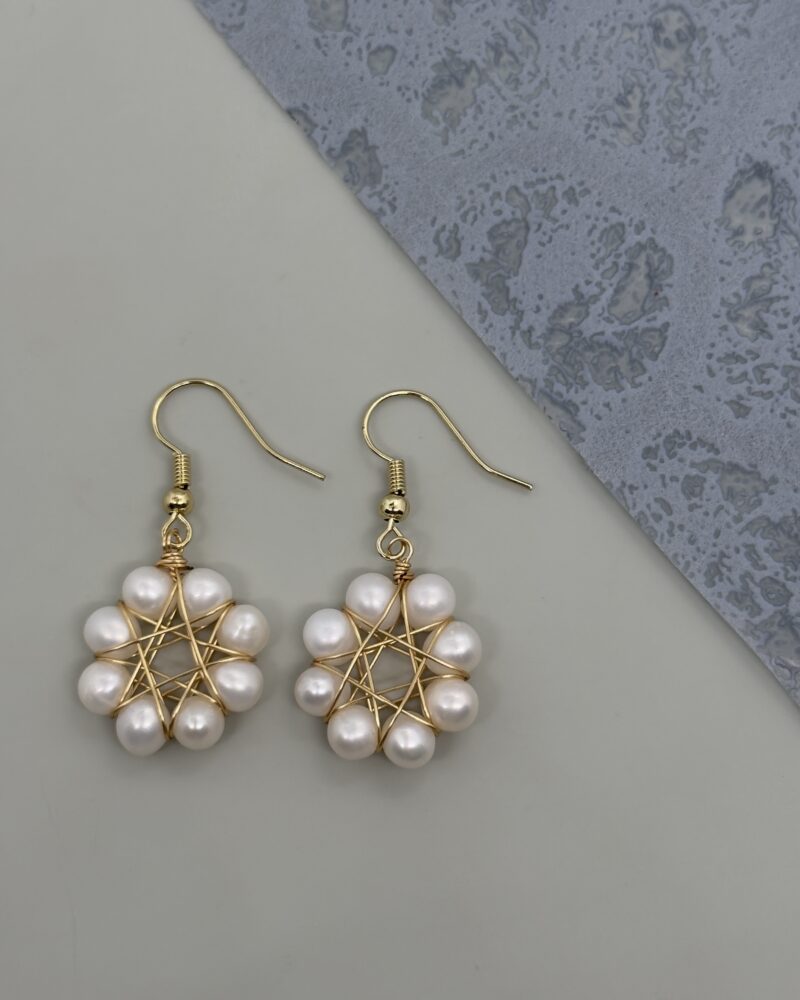 Arete 8 perlas 5mm