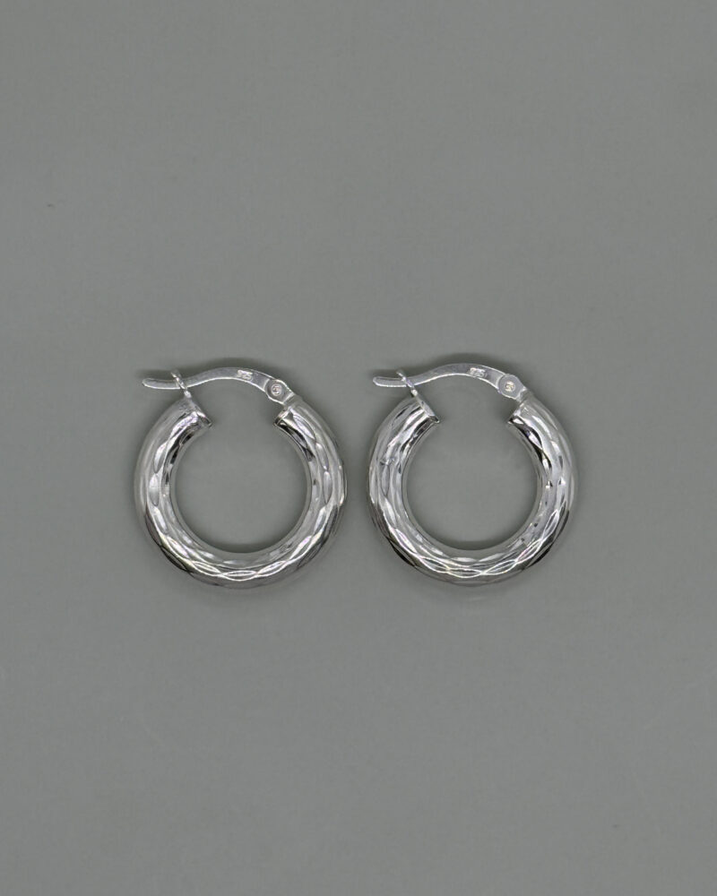 Argolla de 20mm gruesa de plata 9.25