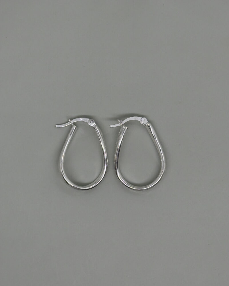 Argolla oval de plata 9.25 17mm